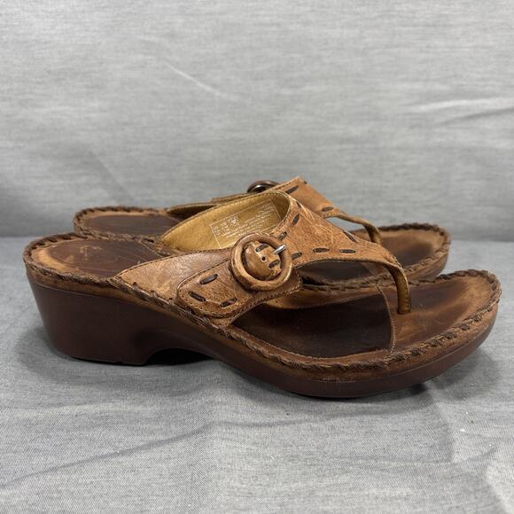 Ariat Shoes - Ariat Women’s Brown Wedge Heeled Thong Sandals 10B Style # 53495